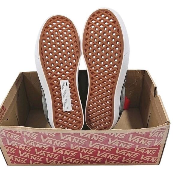 Vans~Woman 8 Mens 6.5~ComfyCush Era Suede/Canvas Asphaltdrzl Black/Gray Sneakers main image 4